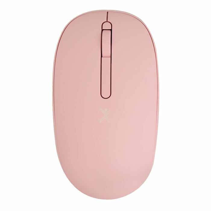 Mouse Inalámbrico rosa silencioso con receptor doble USB C+USB A PC-045182 - Mouse Inalámbrico rosa silencioso con receptor doble USB C+USB A PC-045182 -